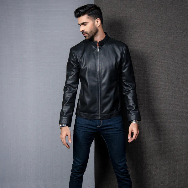PRINDA Vintage - Biker Genuine Leather Jacket