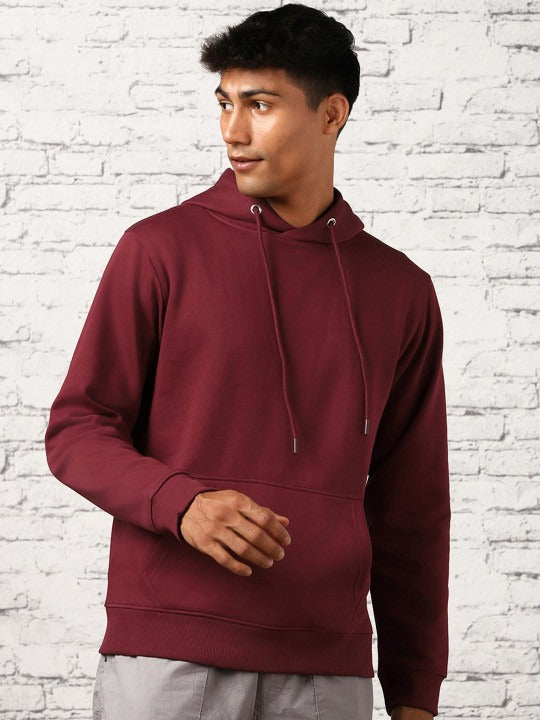 Men Hooded Long Sleeve Sweatshirt – Stylish Cotton Pullover Hoodie for Men in Pakistan | PRINDA
