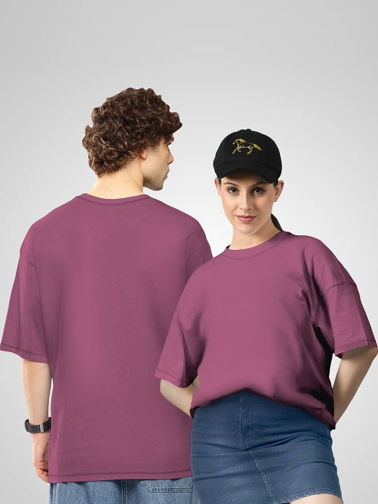 Unisex Twistform Twinny Zone Pack of 2 Solid Cotton Oversized T-Shirts – Premium Casual Wear in Pakistan | PRINDA