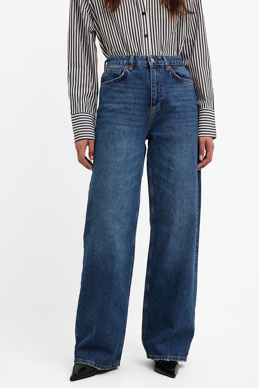 Women Wide High Waist Jeans – Flattering Wide-Leg, Tummy-Smoothing, All-Day Comfort Denim for Pakistan | PRINDA (Copy)