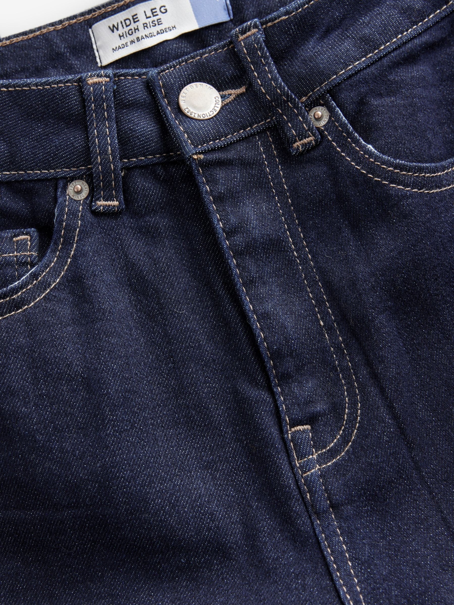 Women Rinse Hourglass Wide Leg Jeans – Trendy High-Waisted Cotton Denim for Pakistan | PRINDA