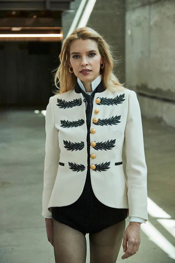 PRINDA Love Ecru Women Blazer