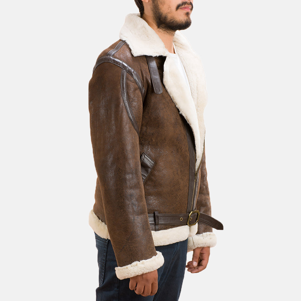 PRINDA Double FPRINDA Shearling Leather Jacket
