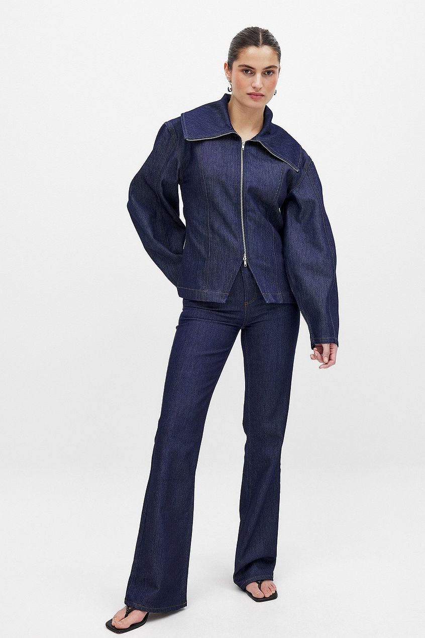 Women High Waist Flared Denim – Leg-Lengthening, Breathable Jeans for Pakistan | PRINDA