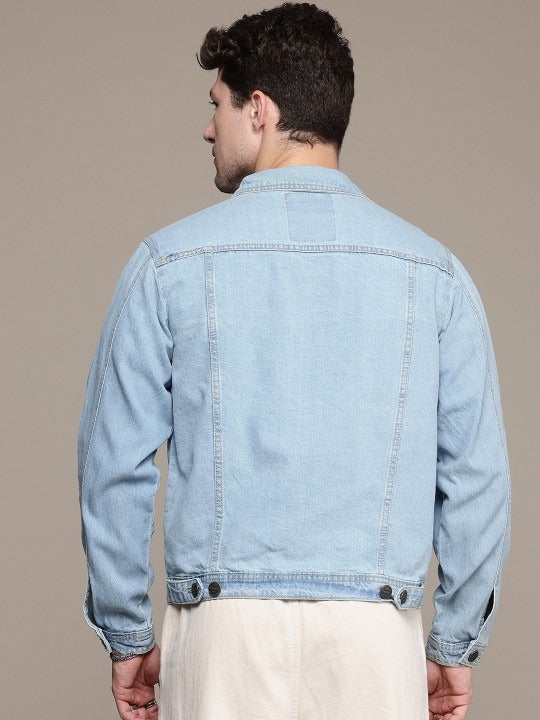 The Life Co. Pure Cotton Denim Jacket – Breathable Everyday Outerwear for Men in Pakistan | PARINDA