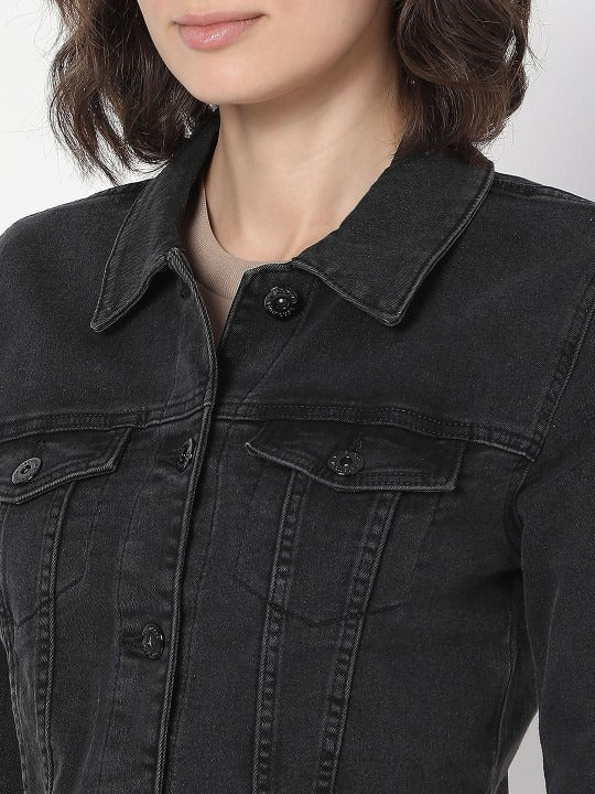 Women Lightweight Denim Jacket for Summer & Daily Wear in Pakistan | PARINDA