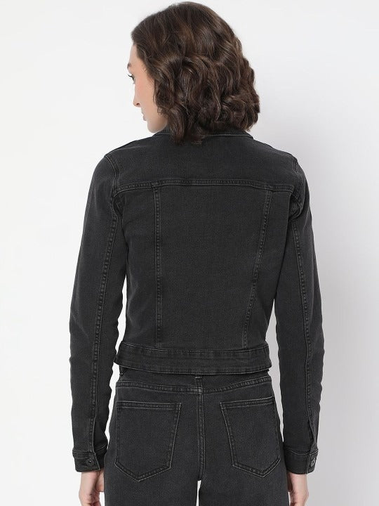 Women Lightweight Denim Jacket for Summer & Daily Wear in Pakistan | PARINDA