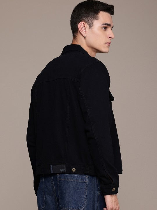 The Life Co. Pure Cotton Denim Jacket – Premium Lightweight Jacket for Men in Pakistan | PARINDA