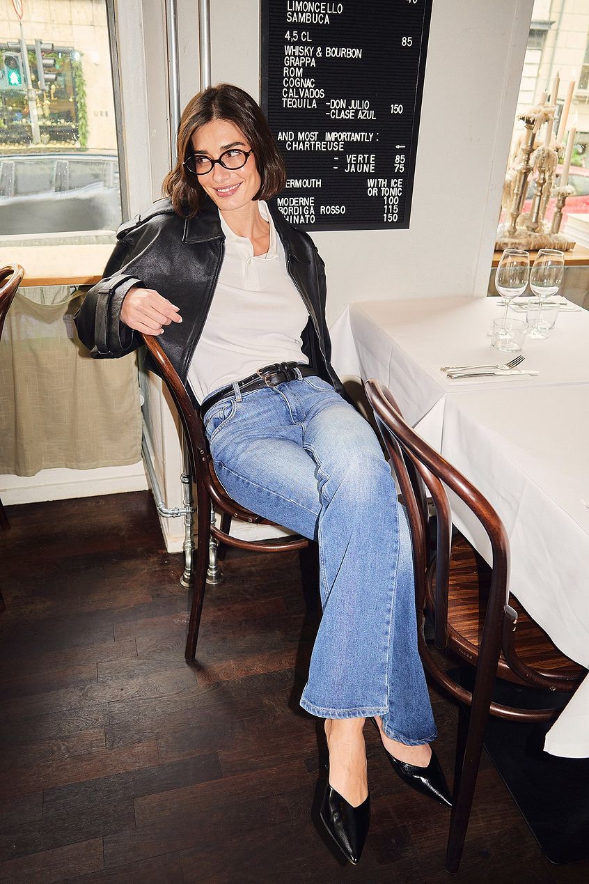 Women High Waist Flared Denim – High Rise Flare Jeans, Vintage Revival for Pakistani Women | PRINDA