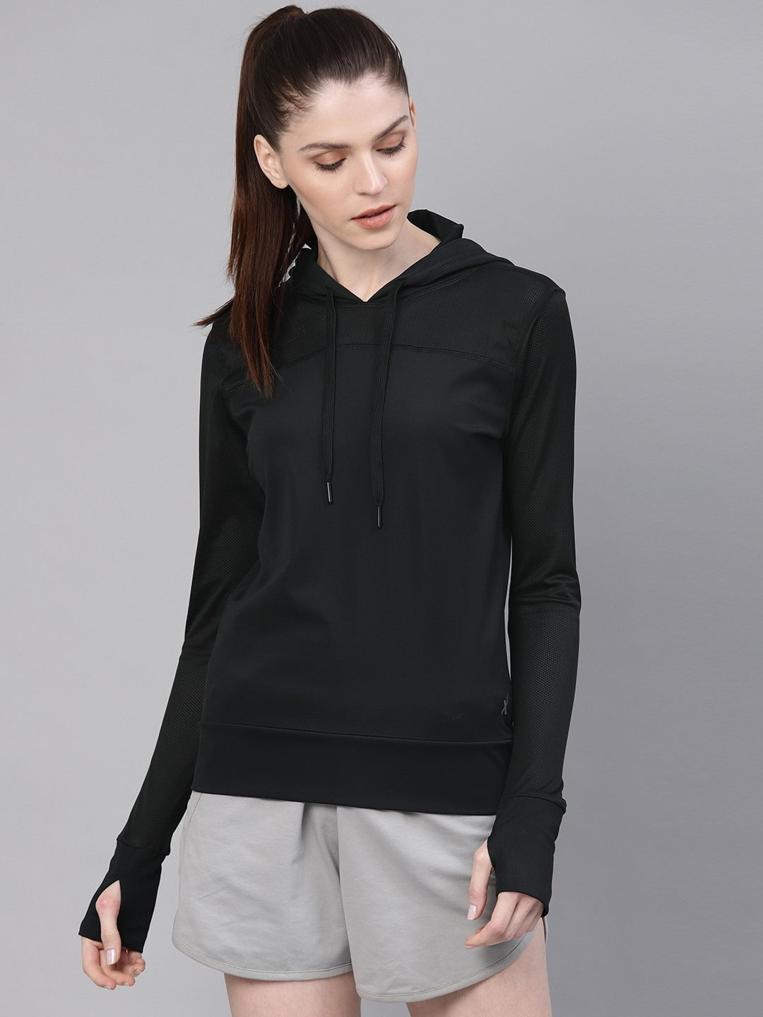 Hooded Raglan Sleeves Pure Cotton Pullover — Breathable Cotton Pullover with Raglan Sleeve | PRINDA Pakistan