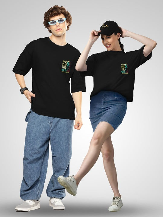Unisex Twistform Twinny Zone Pack Of 2 SkullWild Printed Cotton Oversized T-Shirts – Trendy Streetwear in Pakistan | PRINDA