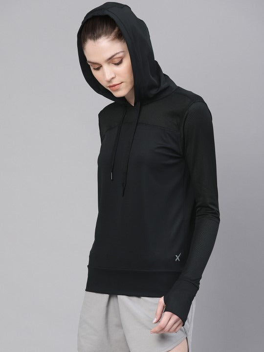 Hooded Raglan Sleeves Pure Cotton Pullover — Breathable Cotton Pullover with Raglan Sleeve | PRINDA Pakistan