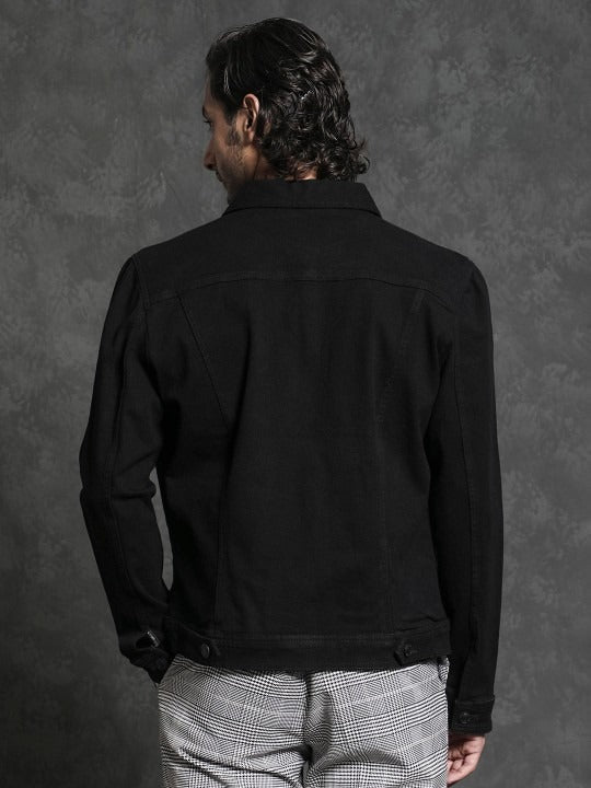 Men Tonk Tailored Fit Cotton Denim Jacket – Smart, Lightweight Outerwear for Pakistani Style | PARINDA