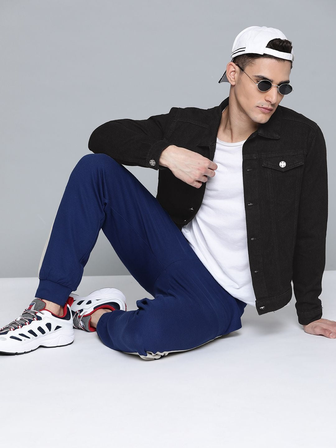 Men Black Cotton Denim Jacket – Breathable Urban Style for Pakistani Men | PARINDA