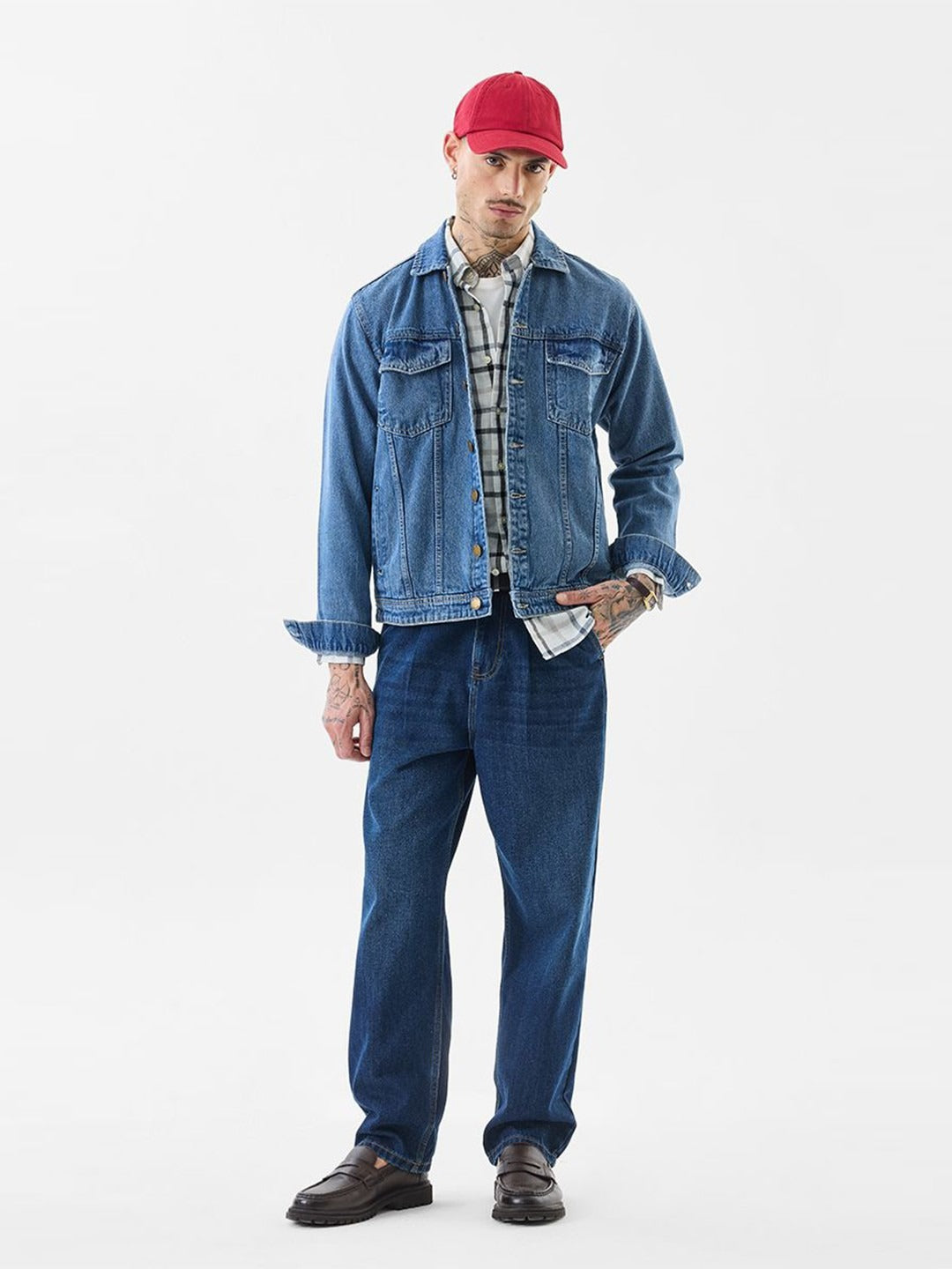 Men’s Classic Denim Jacket by PARINDA – Stylish Everyday Outerwear in Pakistan