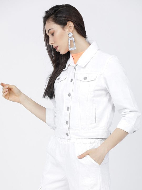 Women Denim Jacket by PARINDA – Chic Everyday Outerwear for Pakistani Women