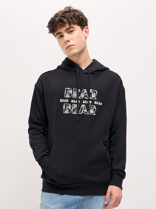 Men Typography Printed Cotton Sweatshirt – Stylish Casual Wear in Pakistan | PRINDA