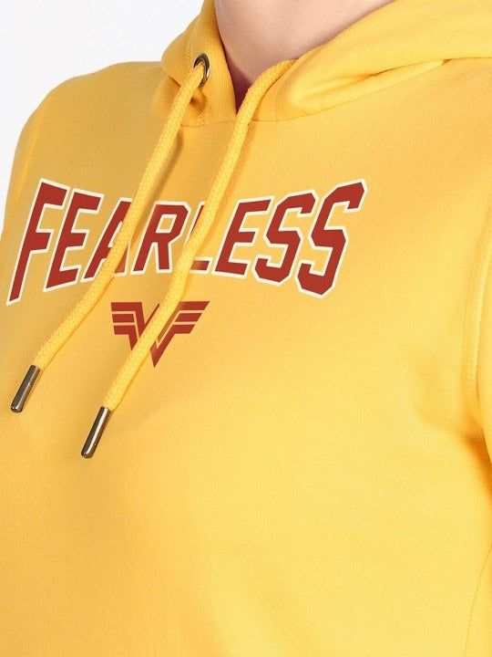 Wonder Woman Printed Hooded Pullover Yellow Hoodie for Women – Stylish Cotton Sweatshirt Online in Pakistan | PRINDA