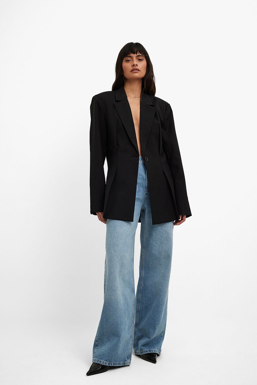 Wide High Waist Jeans for Women – Flattering High-Rise Wide-Leg Denim in Pakistan | PRINDA