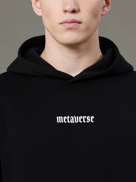 Men Graphic Print Fleece Baggy Fit Hoodie – Oversized Streetwear Hoodie in Pakistan | PRINDA