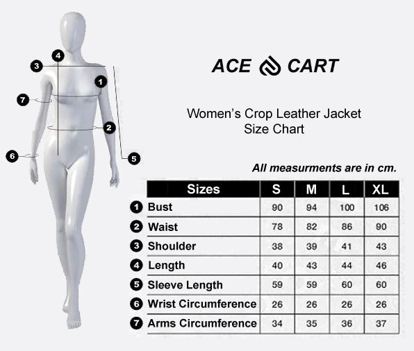 Quinn Black Crop Biker Leather Jacket