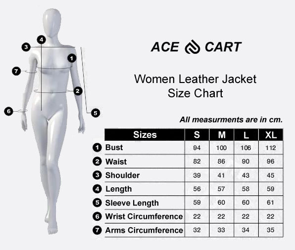 Puffer Black Leather Jacket For Women