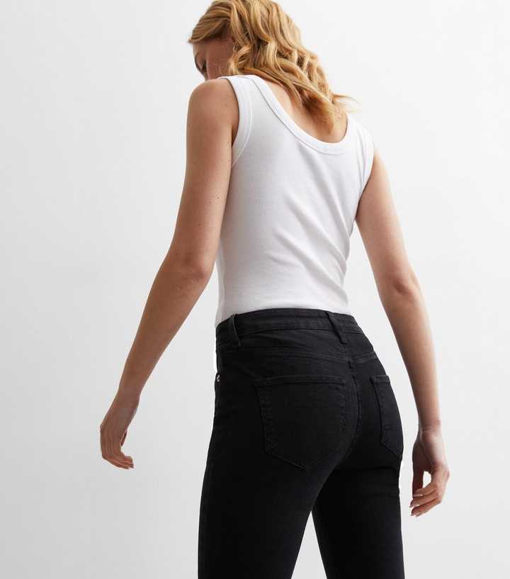 Black Low Rise Lau Skinny Jeans - PRINDA - Jeans -