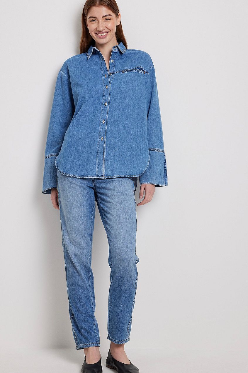 Detailed Denim For Womens - PRINDA - Jeans -