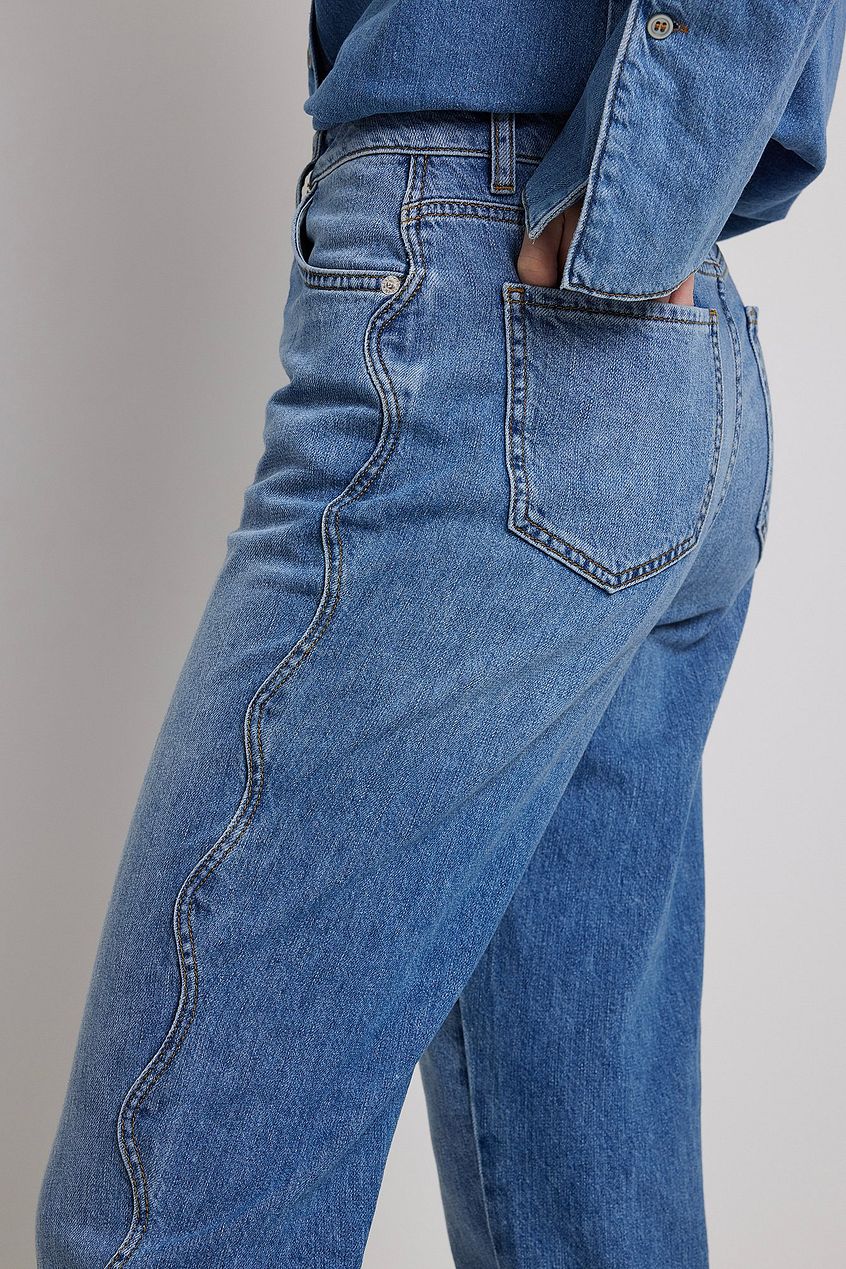 Detailed Denim For Womens - PRINDA - Jeans -