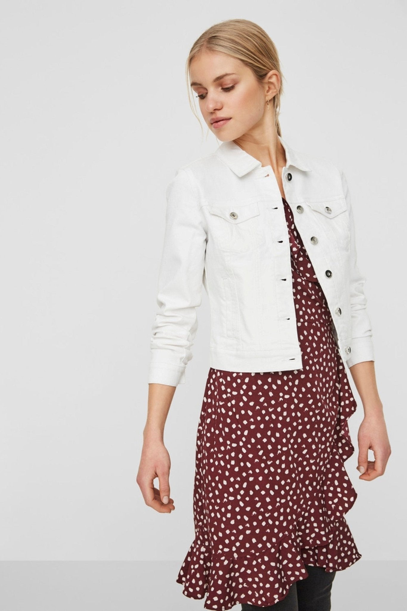 Fitted Jacket - PRINDA - Denim Jackets -