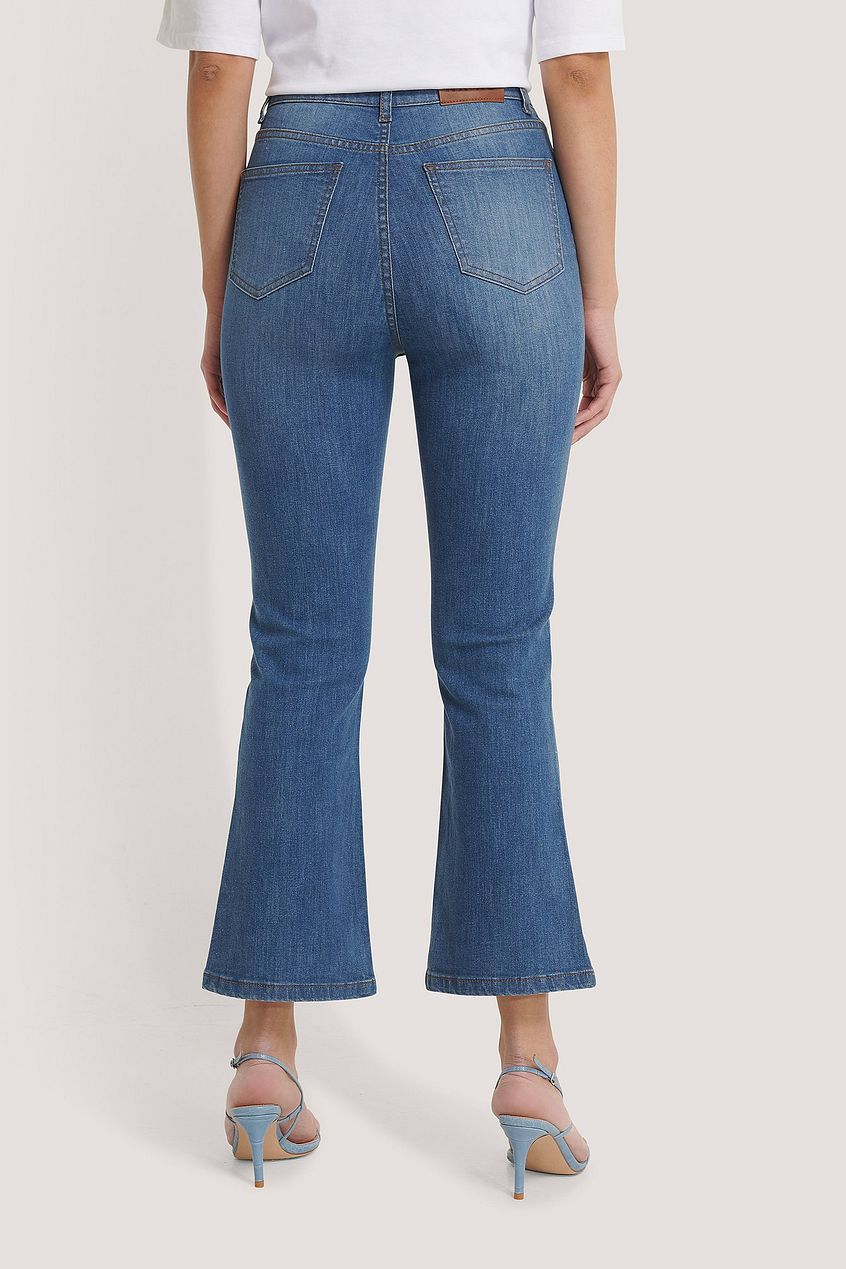 Kick Flare Skinny Jeans For Womens - PRINDA - Jeans -