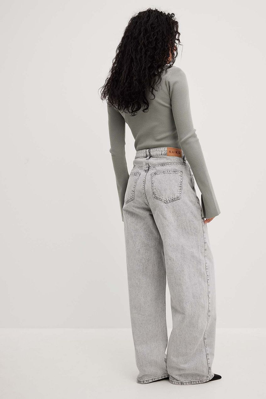 Loose Low Waist Long Jeans For Womens - PRINDA - Jeans -