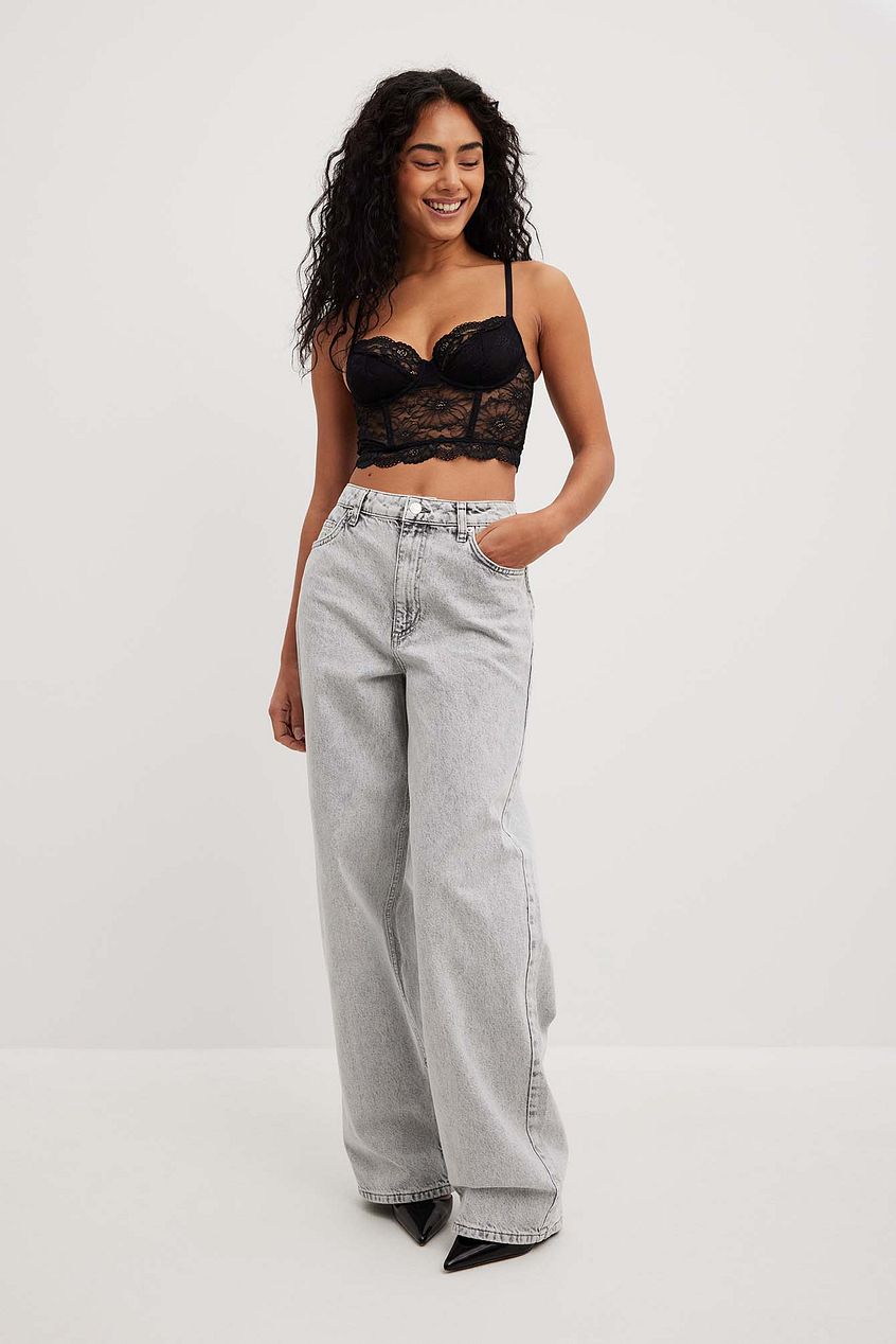 Loose Low Waist Long Jeans For Womens - PRINDA - Jeans -