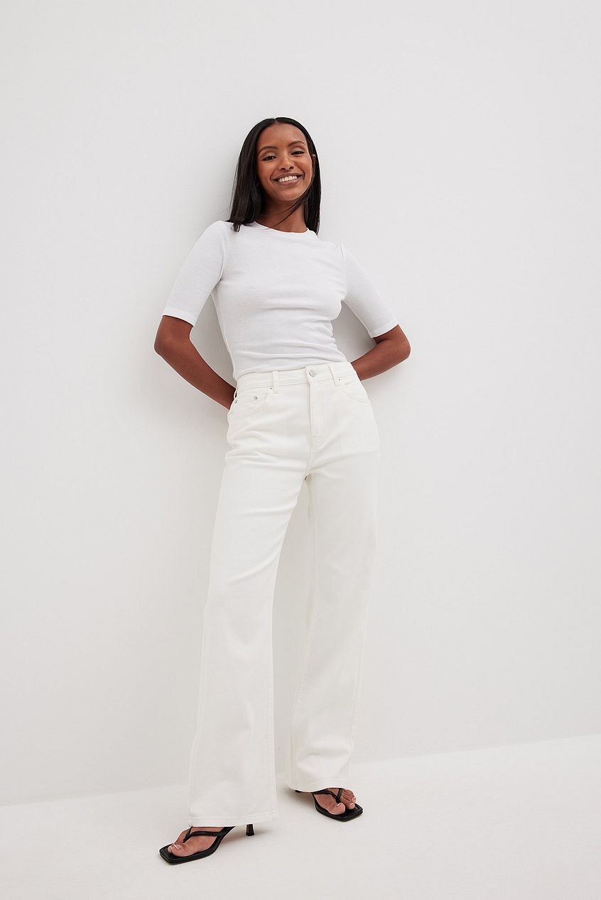 Mid Waist Denim For Womens - PRINDA - Jeans -