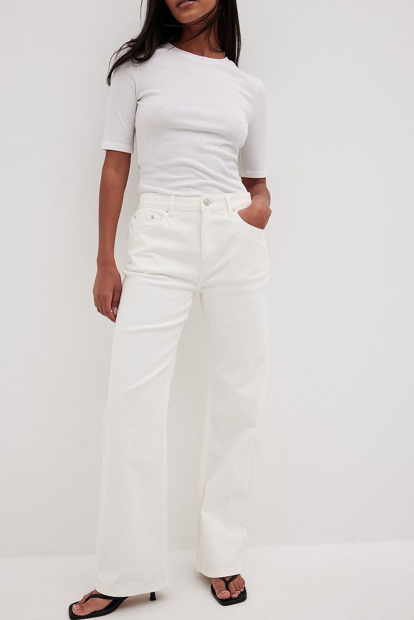 Mid Waist Denim For Womens - PRINDA - Jeans -
