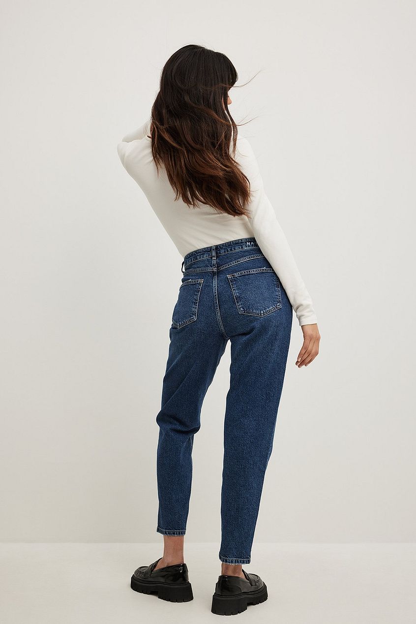 Mom High Waist Jeans For Womens - PRINDA - Jeans -
