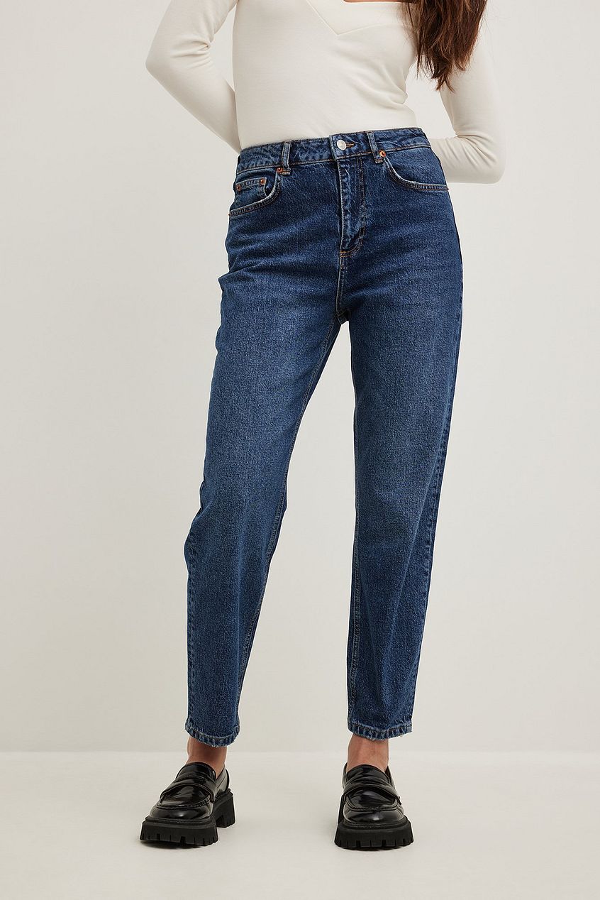 Mom High Waist Jeans For Womens - PRINDA - Jeans -
