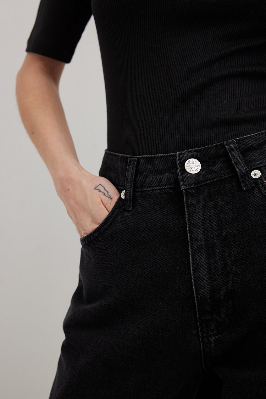Organic Extra Wide Leg Denim For Womens - PRINDA - Jeans -