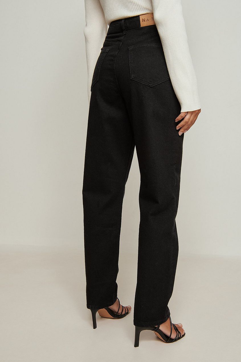 Organic High Waist Jeans For Womens - PRINDA - Jeans -
