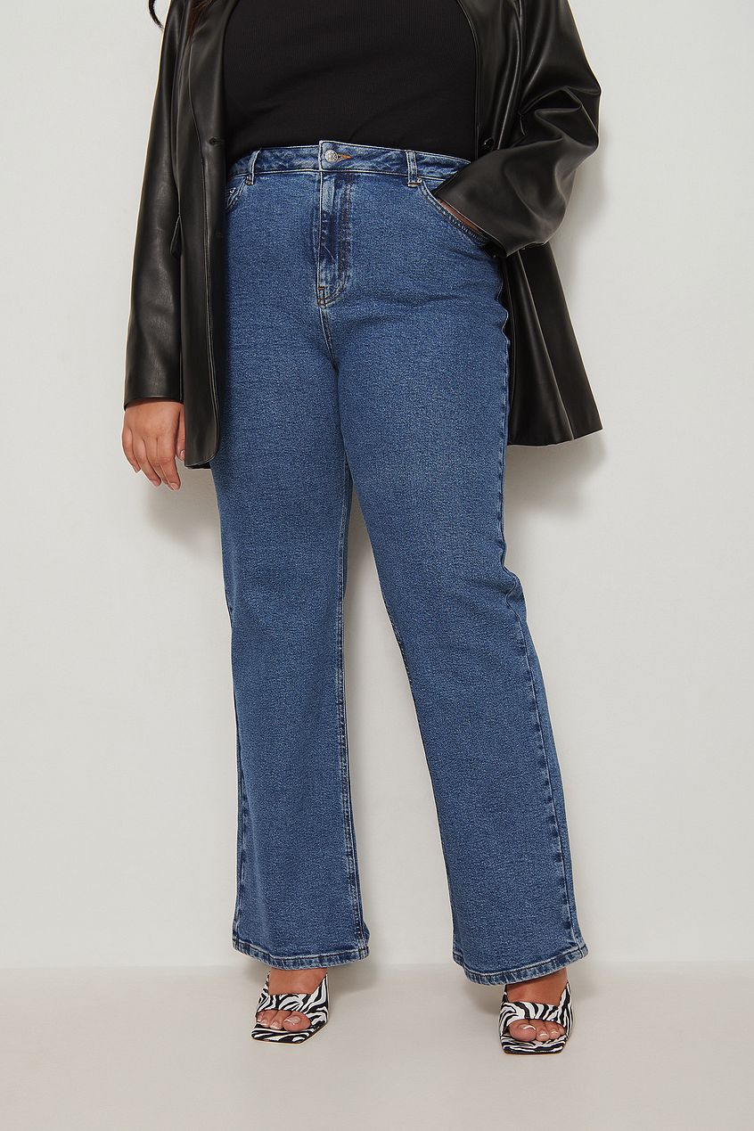 Recycled Relaxed Full Length Jeans For Womens - PRINDA - Jeans -