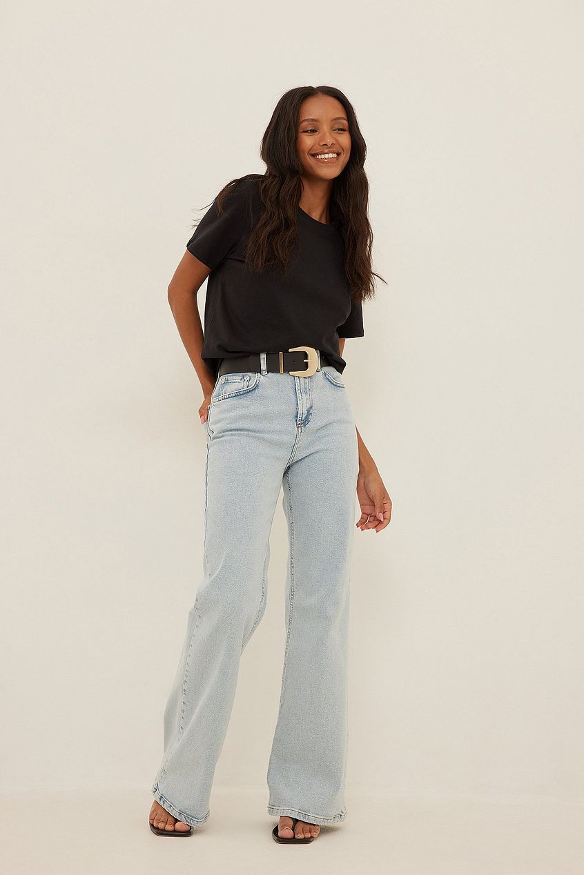 Relaxed Bootcut Fit Jeans For Womens - PRINDA - Jeans -