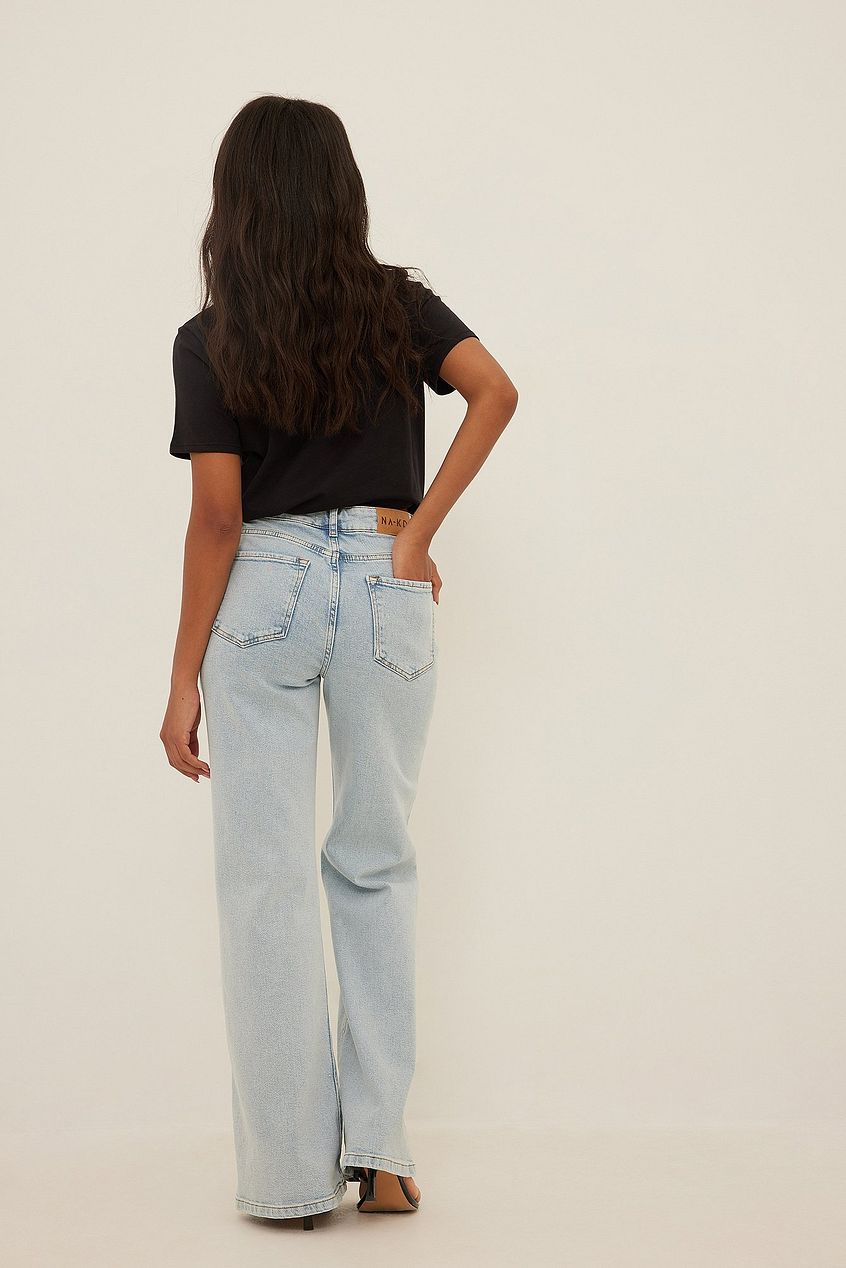 Relaxed Bootcut Fit Jeans For Womens - PRINDA - Jeans -