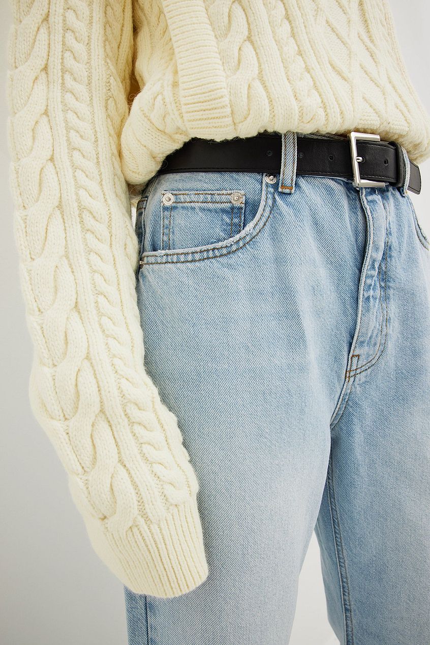 Relaxed Full Length Jeans For Womens - PRINDA - Jeans -