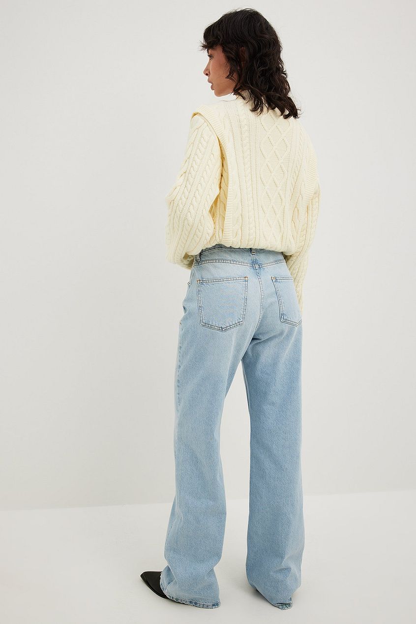 Relaxed Full Length Jeans For Womens - PRINDA - Jeans -