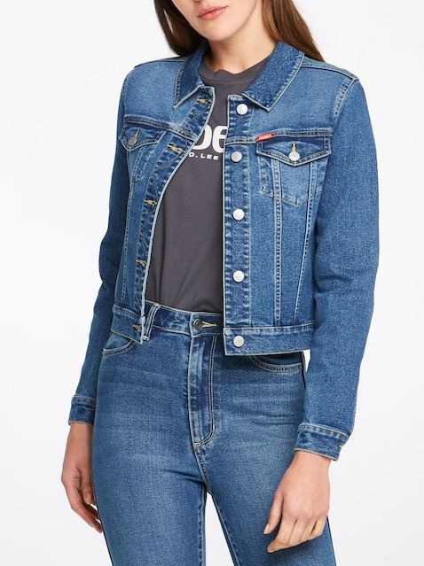 RIDERS BY CLASSIC JACKET IN CANYON BLUE - PRINDA - Denim Jackets -