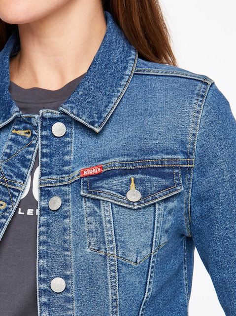 RIDERS BY CLASSIC JACKET IN CANYON BLUE - PRINDA - Denim Jackets -