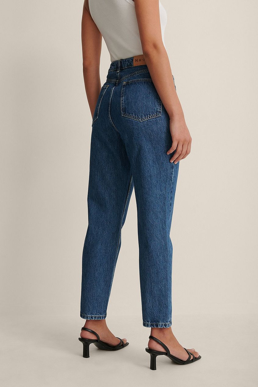 Rigid Mom Jeans For Womens - PRINDA - Jeans -