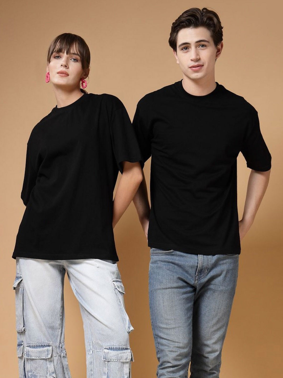 Unisex Cotton Back Printed Oversized T-Shirt in Pakistan – Trendy Streetwear by PRINDA