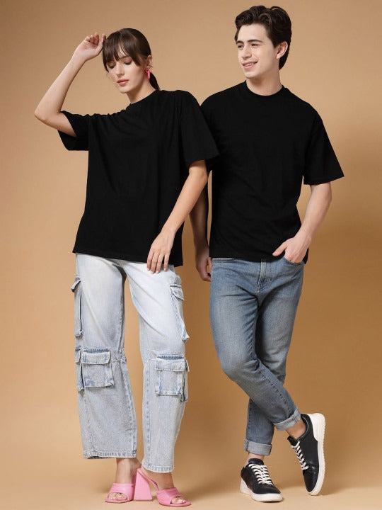 Unisex Cotton Back Printed Oversized T-Shirt in Pakistan – Trendy Streetwear by PRINDA