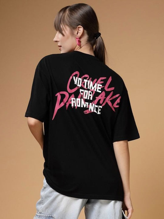 Unisex Cotton Back Printed Oversized T-Shirt in Pakistan – Trendy Streetwear by PRINDA